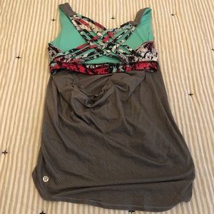 Lululemon Free To Be Wild Tank Top With Bra